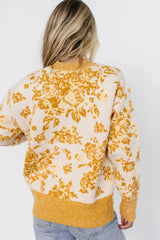 Legend Sweater | Mustard Print