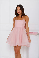 Gorgeous Gatherings Mini Dress Pink