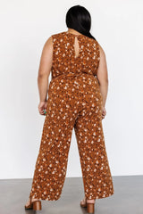 Grove Tank Jumpsuit | Copper Multi