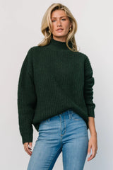 Fallon Sweater | Dark Green