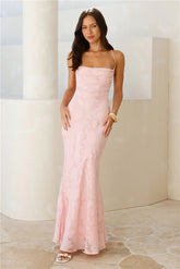 Bridge To Wonderland Maxi Dress Pink