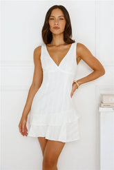 Honeyfields Mini Dress White