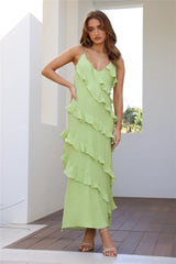 What A Beauty Maxi Dress Green