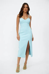 FINDERS KEEPERS Victoria Dress Blue