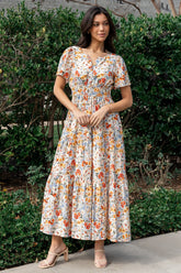 Claudia Maxi Dress | Multi Floral