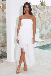 Extra As Possible Maxi Dress White