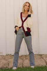 Jax Cardigan | Cream Multi