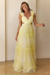 Endless Riviera Maxi Dress Yellow