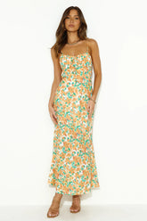 Zesty Fresh Maxi Dress Orange