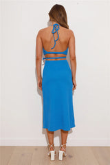 Vacation 'Fit Midi Dress Blue