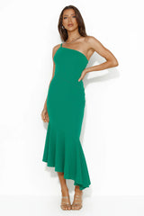 Find Me Partying Midi Dress Green