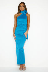 Sweet Charming Maxi Dress Blue