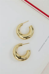 Thalassa Hoop Earrings Gold