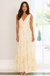 Sunshine Coast Maxi Dress Yellow