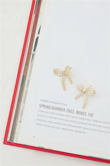 The Only Bow Earrings Gold