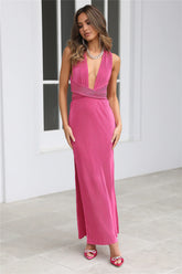 Fly Above Maxi Dress Pink