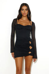 Going For Fun Mini Dress Black