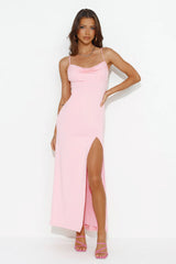 Walk In Confident Maxi Dress Pink