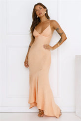 Driftwood Days Maxi Dress Peach