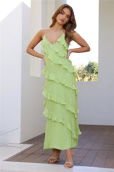 What A Beauty Maxi Dress Green