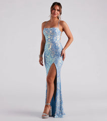 Kinsley Formal Sequin Mermaid Dress