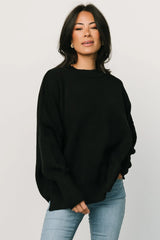 Jeremiah Knit Sweater | Black