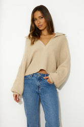 Szn Trendsetter Sweater Beige