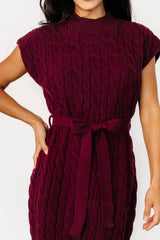 Kambri Cable Knit Sweater Dress | Mulberry