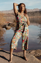 Gemma Jumpsuit | Sage Multi