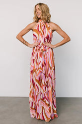 Rita Maxi Dress | Lavender Multi Print