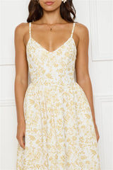 Waking Sun Maxi Dress Yellow