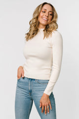 Frances Knit Top | Ivory