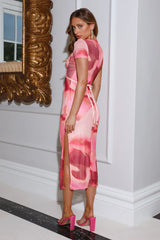 Flawless Look Midi Dress Orange