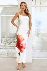 Flower Girl Energy Maxi Dress Cream