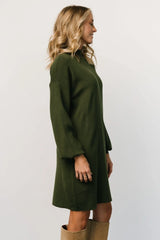 Jennings Sweater Dress | Deep Olive