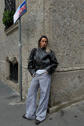 Top Model Jean Navy Stripe