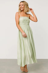 Hattie Maxi Dress | Light Sage