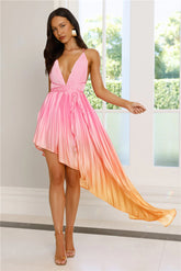 Afterglow Affair Maxi Dress Pink