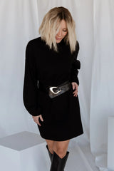 Jennings Sweater Dress | Black