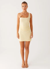 Elane Mini Dress - Yellow