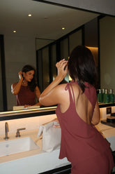 Tailor Theory Top Brown