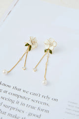 Tropical Island Earrings Gold