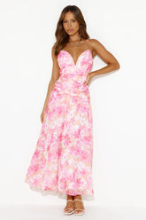 Travel To Me Maxi Dress Pink