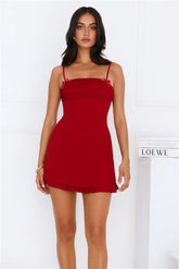 Fashion Definition Mini Dress Red