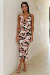 You Got Us Swoon Maxi Dress Black