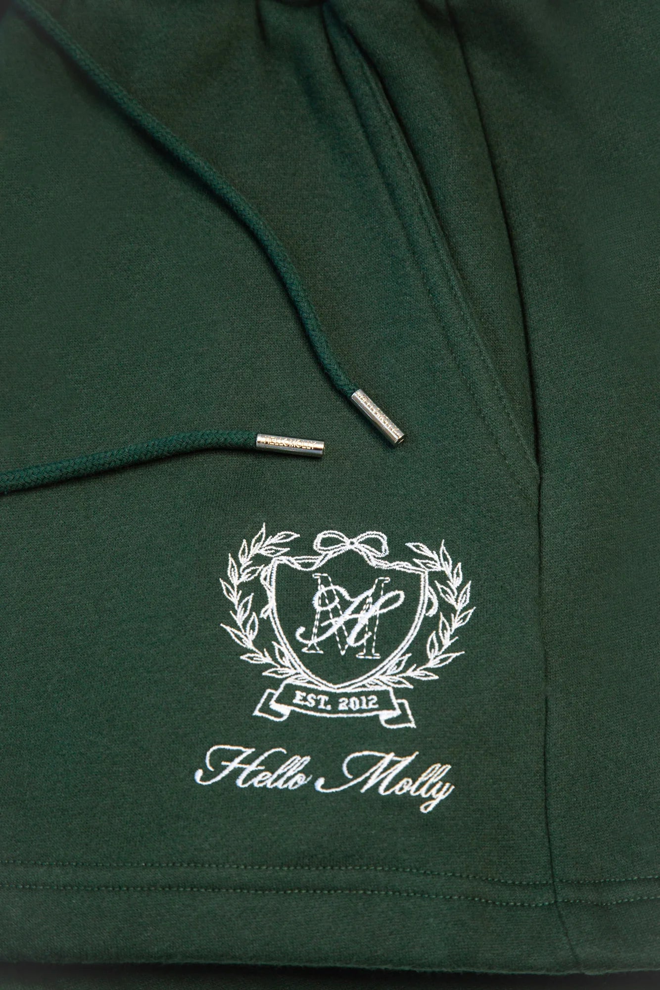BASE Emblem Sweat Shorts Green