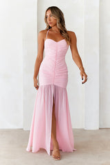 DEAR EMILIA Flawless Fit Maxi Dress Pink