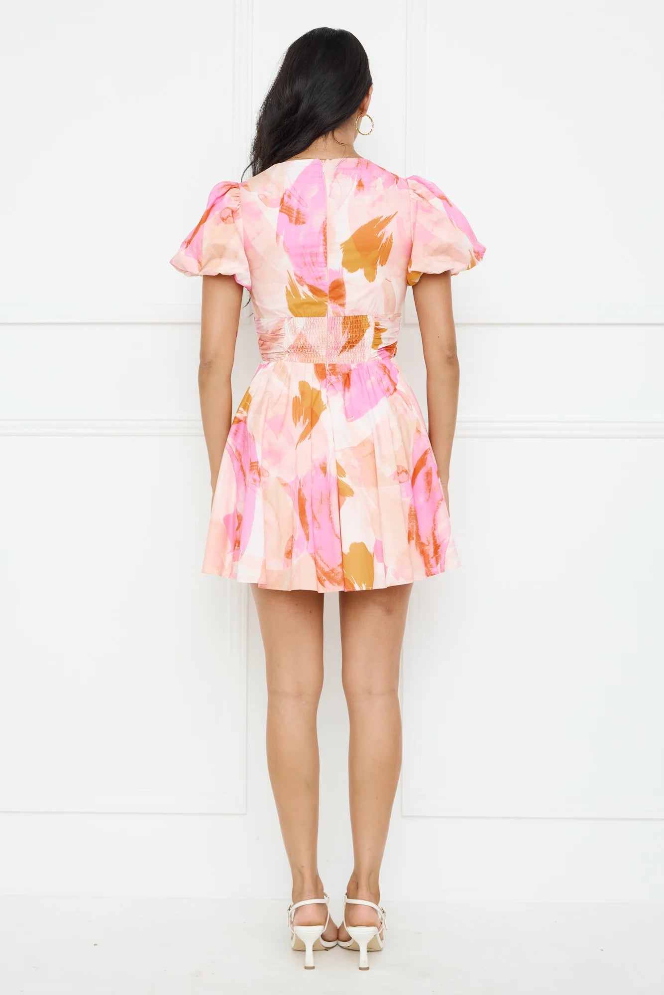 Cherry Bombshell Mini Dress Pink