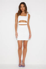 Fit Quick Mini Dress White