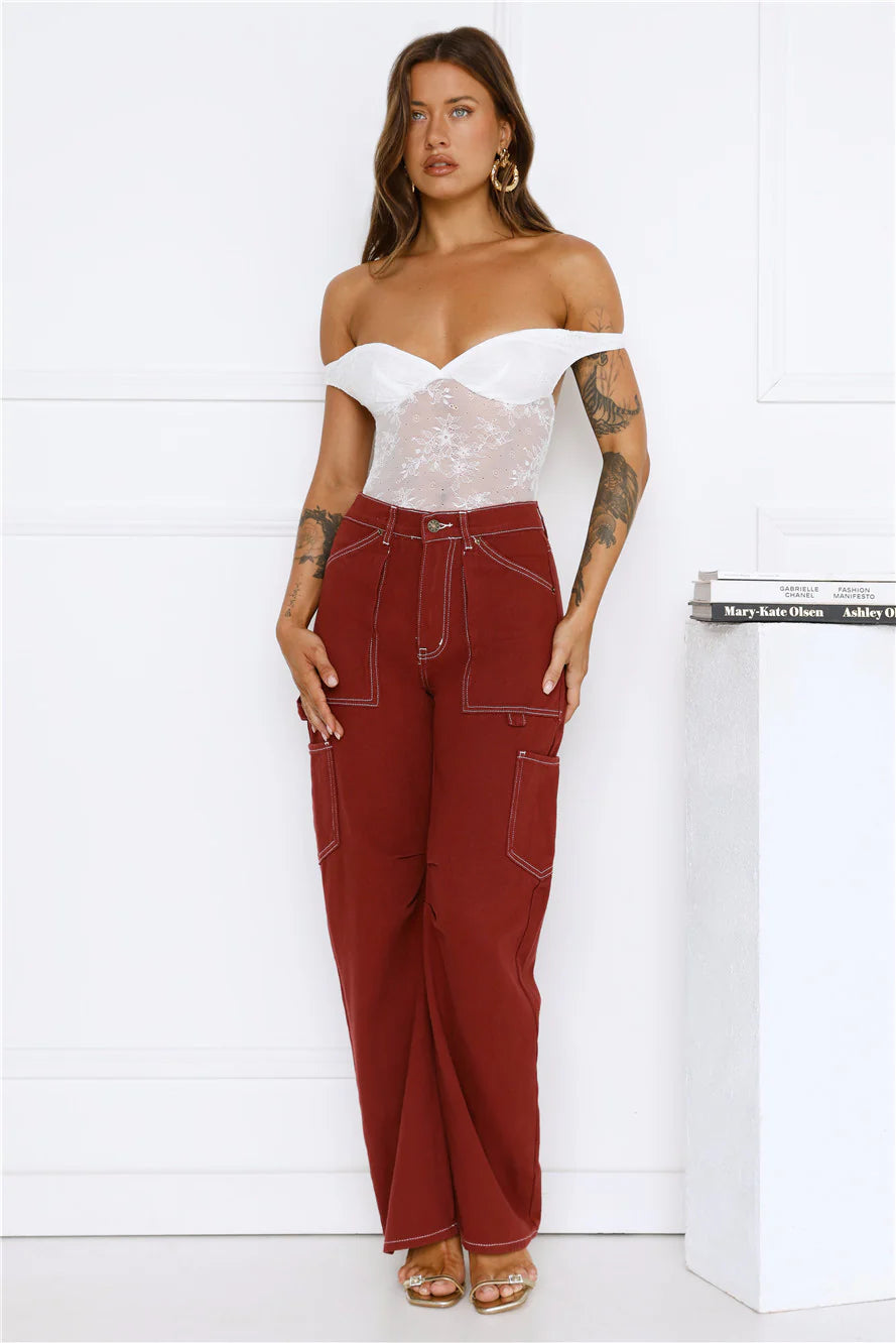 Vibes Of The Night Lace Bodysuit White